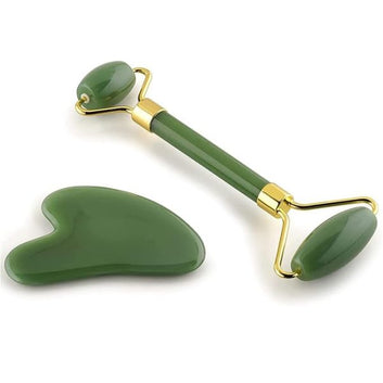 Glow Up Kit 4-in-1 | Jade Roller, Gua Sha, Derma Roller & Ice Roller